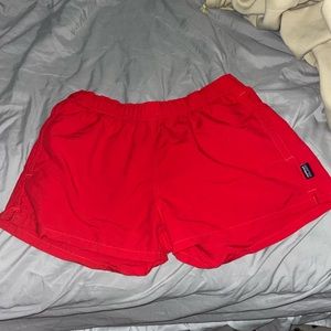 Red Women’s Patagonia Baggies Shorts